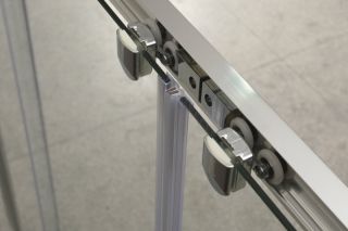 Душевая дверь, хром BelBagno UNIQUE-BF-2-150/180-P-Cr